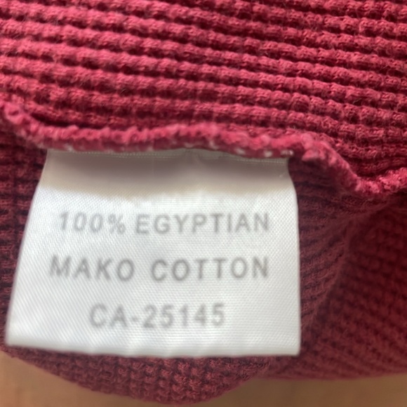 Long sleeve waffle knit shirt - Picture 4 of 4